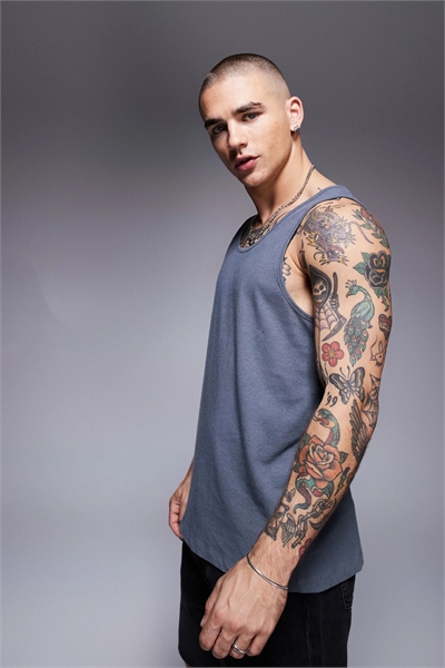 Майка свободного кроя артикул 147441257