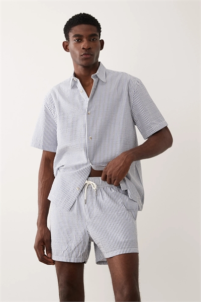 Плавательные шорты из ткани «сирсакер» co-ord артикул 152192178