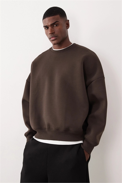 Свитшот премиум-класса, плотный, экстремально большого размера артикул 149137032