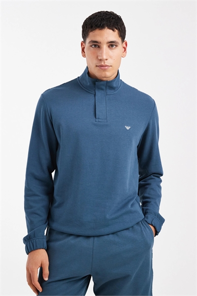 Свитер с полузастежкой-молнией артикул 154053278