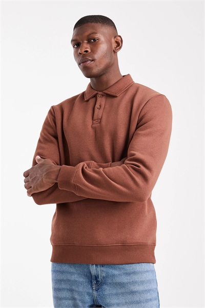 Толстовка-поло с пуговицами в стиле регби артикул 151527770