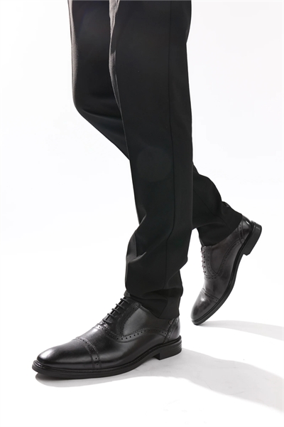 Оксфорды с защитной накладкой на носке от Ascot артикул 155579359