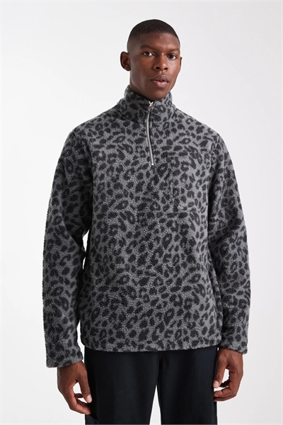 Флисовая кофта с 1/4-застежкой-молнией артикул 149658347