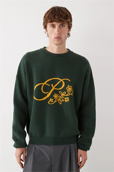 Свитер с крупным логотипом «Bloom» артикул 151188267