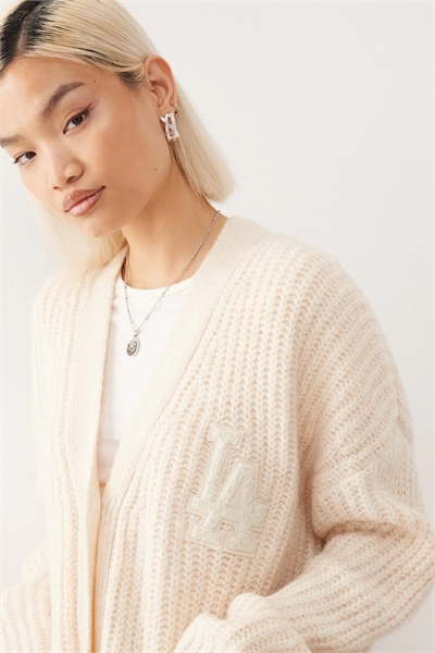 Вязаный кардиган свободного кроя NY Yankees артикул 150345347