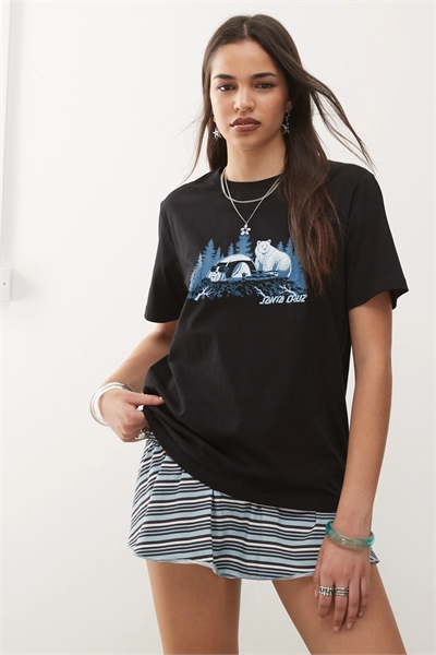 Футболка с мини-полосками в лесном стиле артикул 142878549