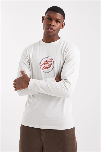 Длинный рукав с логотипом в виде пламени и точек артикул 153252887