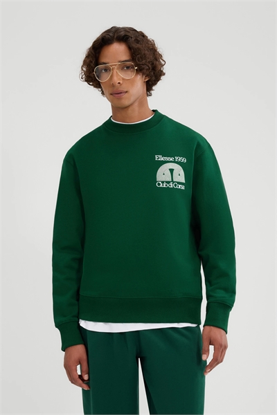 Свитшот с длинным рукавом и принтом Club di corsa артикул 153539648