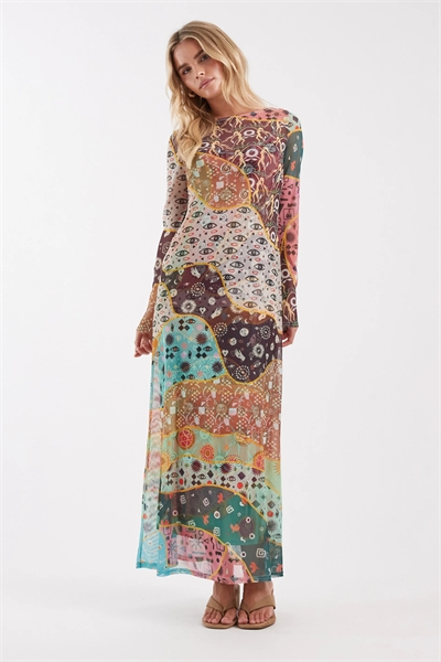 Платье-миди из сетчатого материала Petite Aria артикул 154964844