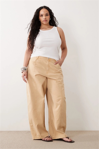 ASOS DESIGN Брюки с расклешенным низом артикул 154446432