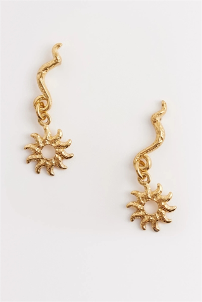 Серьги «Солнечные капли» артикул 154336127