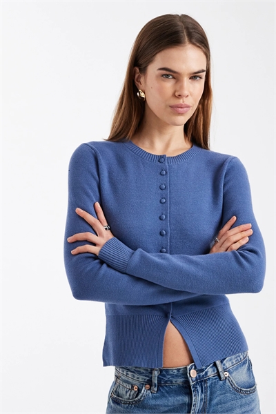 Кардиган с круглым вырезом артикул 151058157