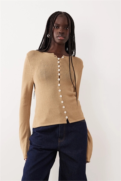 Кардиган из тонкой вязки артикул 153148929