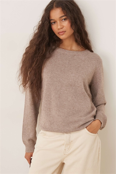 Свитер с круглым вырезом артикул 147690074