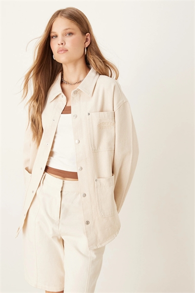 Рубашка в стиле вестерн с длинными рукавами и узором «трип-стич» артикул 140858290