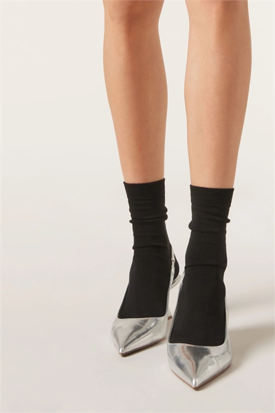 Короткие носки из шерсти и хлопка артикул 154058446