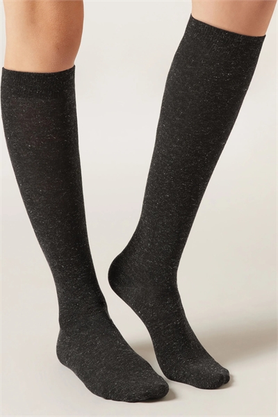 Длинные носки с блестками артикул 153698196