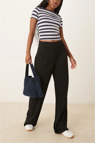 Брюки с широкими брючинами артикул 135931140