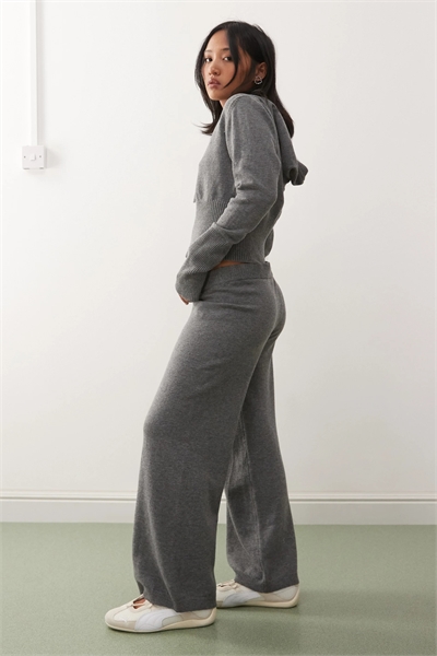 Трикотажные брюки с широкими брючинами co-ord артикул 147666053