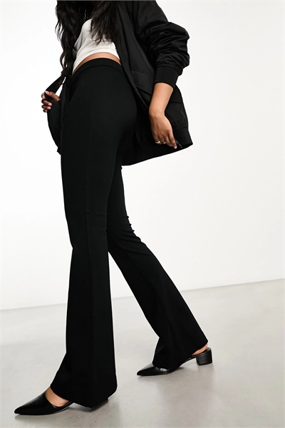 Брюки с расклешенными штанинами артикул 120694366