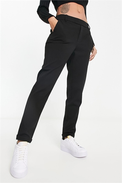 Брюки с прямыми брючинами артикул 126219056