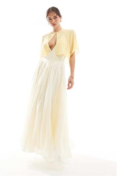 Шифоновая мини-накидка для подружек невесты артикул 147195932