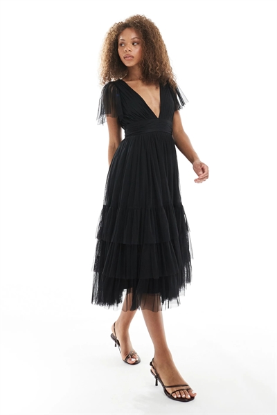 Платье средней длины для подружки невесты от Madison артикул 146850766