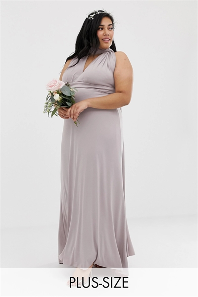 Эксклюзивное многофункциональное макси-платье для подружки невесты артикул 1389882