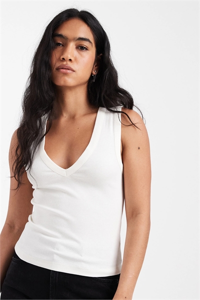 Жилет с ребристым вырезом артикул 152151702