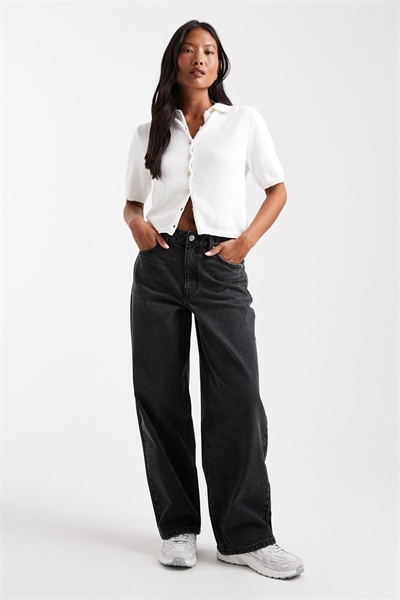 Джинсы-багги артикул 147147226