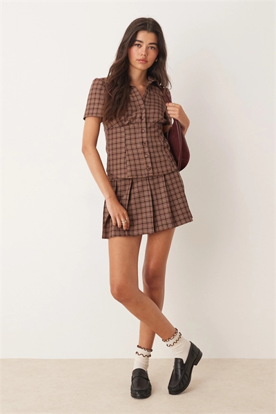 Мини-юбка, сшитая на заказ co-ord артикул 143240728