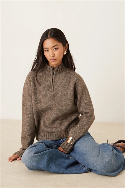 Свитер Lamara с четвертью молнии артикул 150703697