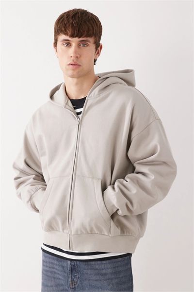 Худи с капюшоном и длинной застежкой-молнией артикул 155702103