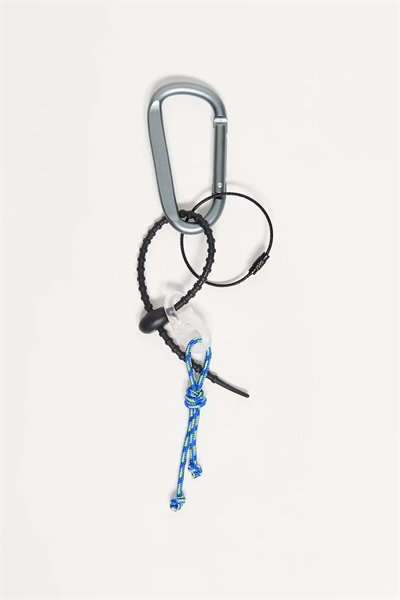 Резиновая стяжка с карабином для джинсов, брелок для сумки артикул 150594418