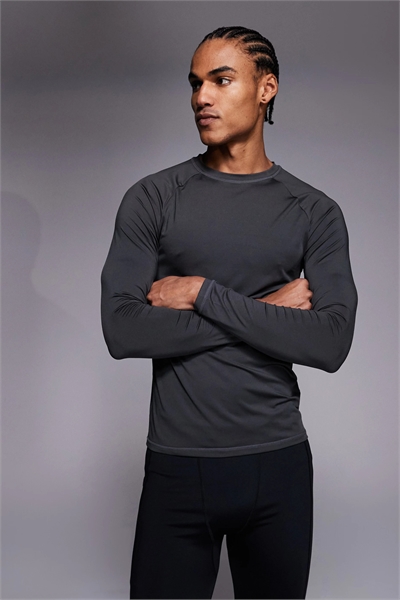 Футболка с длинным рукавом для тренировок Icon Active с быстрым высыханием и облегающим кроем артикул 151778936