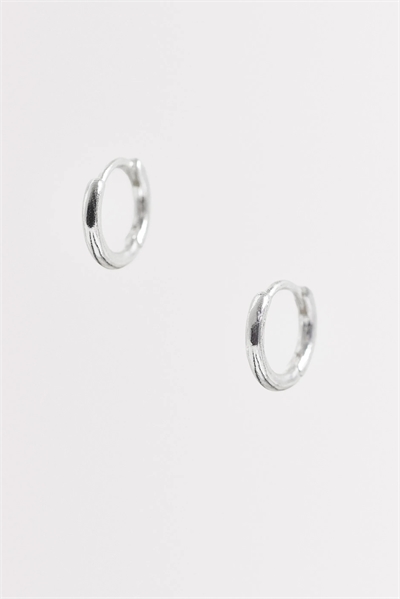 Мини-серьги-кольца артикул 153836997