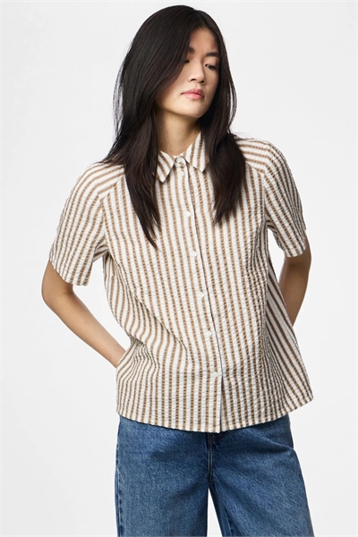 Рубашка с короткими рукавами артикул 156635457