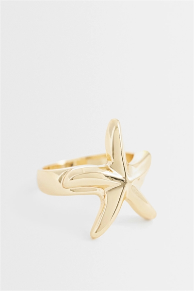 Кольцо в виде морской звезды артикул 155002006