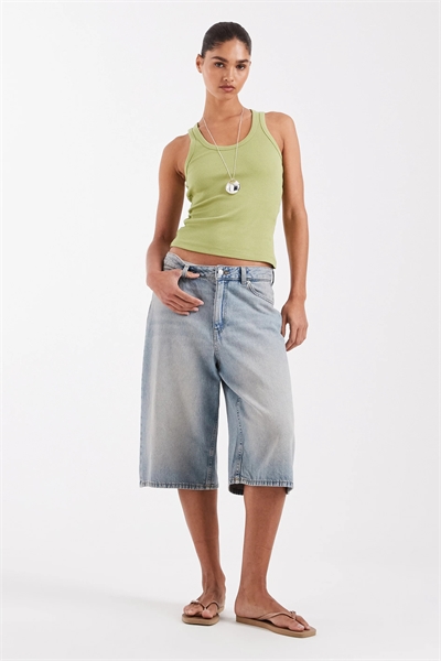 Джинсовые шорты-багги «Киото» артикул 154134431