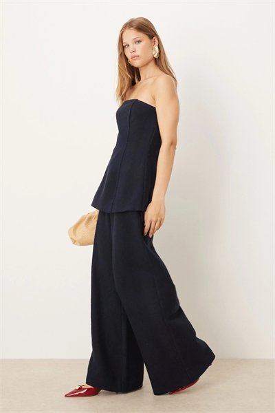 Брюки из букле с широкими брючинами, сшитые на заказ co-ord артикул 148783945