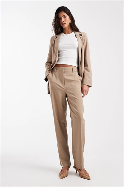 Брюки классического кроя с прямыми брючинами co-ord артикул 153084193