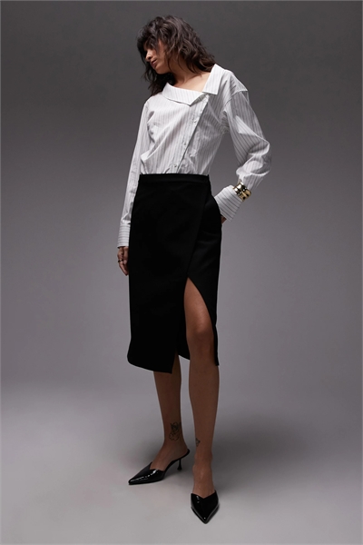 Юбка-парео нестандартной длины артикул 153593662