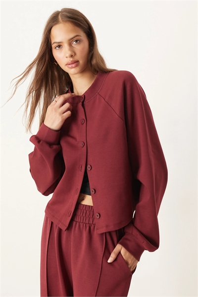 Кардиган с перекрещивающимися пуговицами артикул 148192241