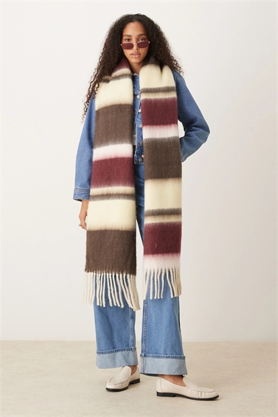 Очень мягкий шарф-плед большого размера артикул 149078434