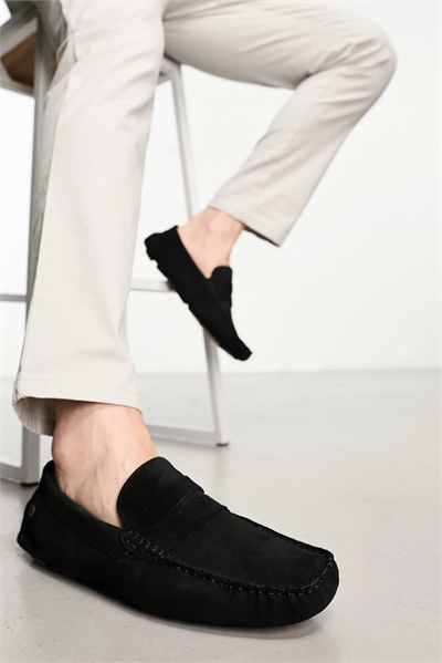 Лоферы из замши артикул 127010067