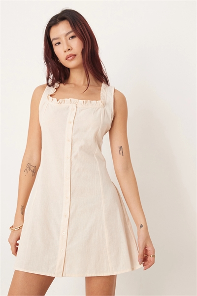 Пляжное платье Esmee с мини-пуговицами артикул 153329389