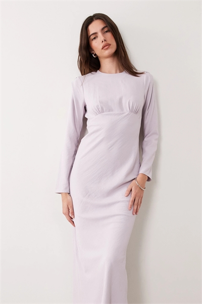 Макси-платье с вырезом на талии артикул 154832891