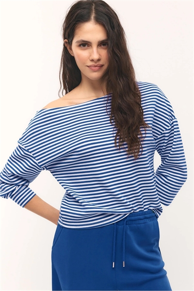 Свитшот с открытыми плечами и мягкой на ощупь тканью артикул 156514017