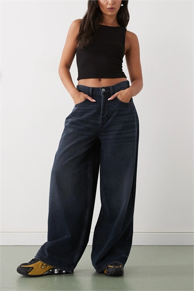 Джинсы X007 XL свободного кроя с заниженной талией артикул 148409991