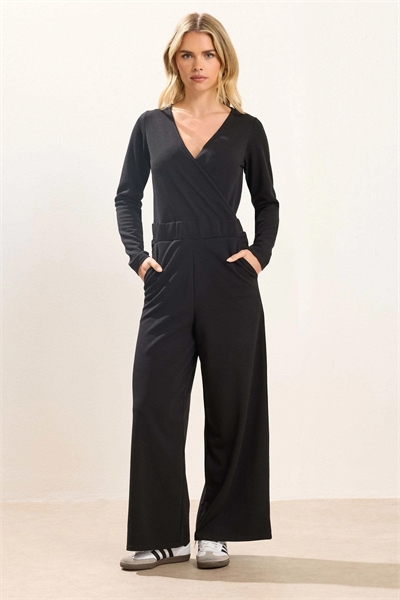 Комбинезон с широкими брючинами для миниатюрных девушек артикул 156609903